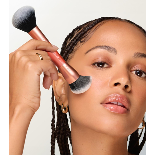 Real Techniques - Pinceau double pour fond de teint Liquid & Powder - RT272