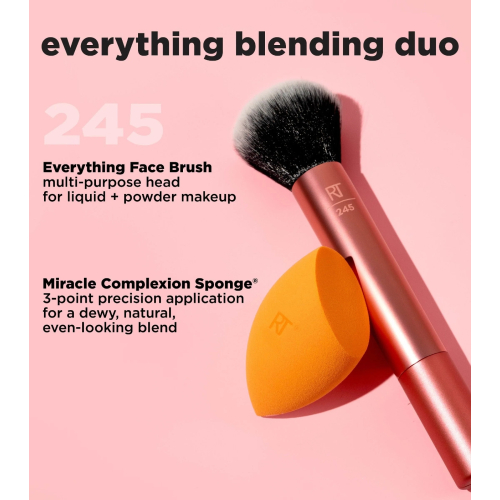 Real Techniques - Duo pinceau + éponge Everything Blending