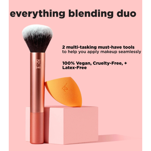 Real Techniques - Duo pinceau + éponge Everything Blending
