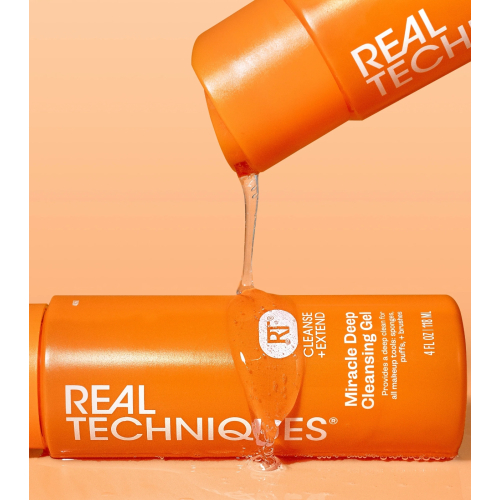 Real Techniques - Gel nettoyant pour brosse et éponge Miracle Deep