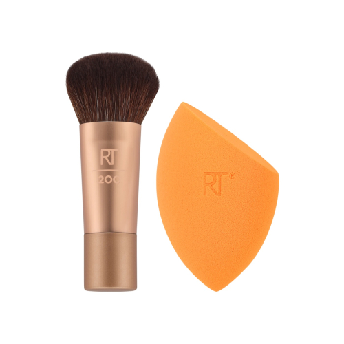 Real Techniques - *Holidays 24* - Ensemble mini brosse + éponge Glowstorm