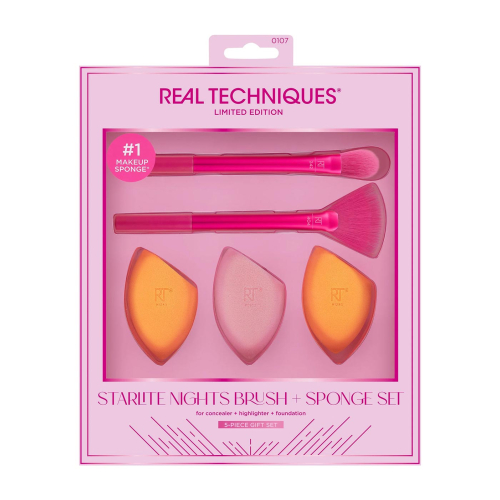 Real Techniques - *Holidays* - Set de pinceaux Starlite Nights + Éponges