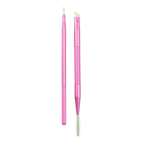 Real Techniques - *Neon Dream* - Duo de pinceaux : 331: Painted Liner + 341: Angled Brow + 343: Spoolie