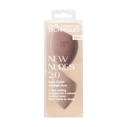Real Techniques - *New Nude 2.0* - Duo d'éponges Bare Finish