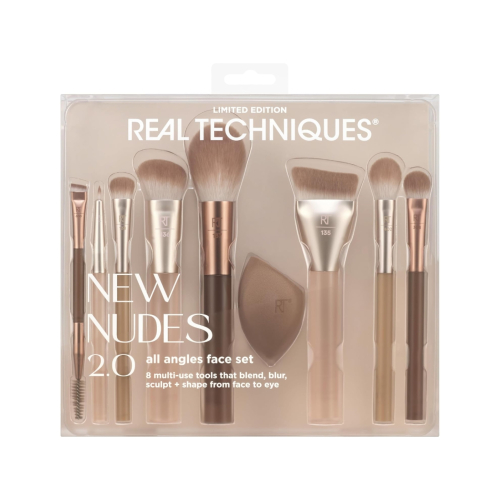 Real Techniques - *New Nude 2.0* - Ensemble de pinceaux All Angles