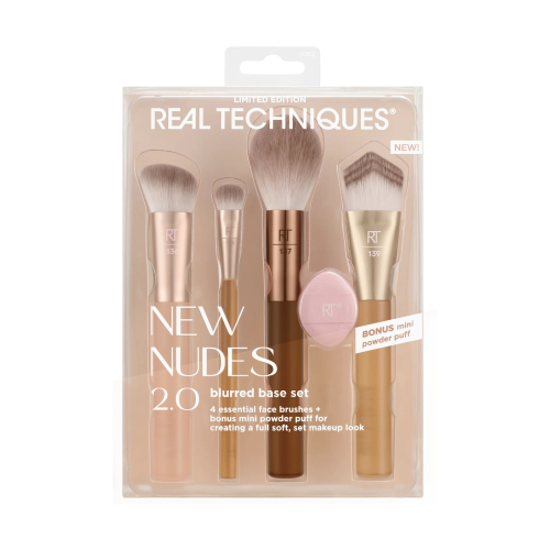 Real Techniques - *New Nude 2.0* - Ensemble de pinceaux Blurred Base