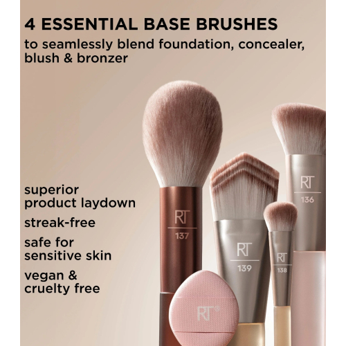 Real Techniques - *New Nude 2.0* - Ensemble de pinceaux Blurred Base