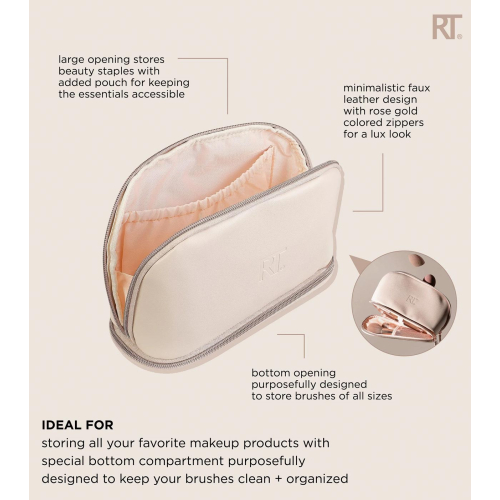 Real Techniques - *New Nudes* - Trousse de maquillage polyvalente Uncovered