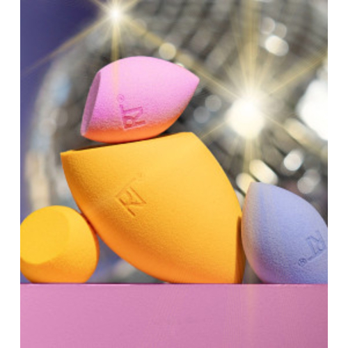 Real Techniques - *Night Brights* - Éponge teint miracle + 3 mini éponges