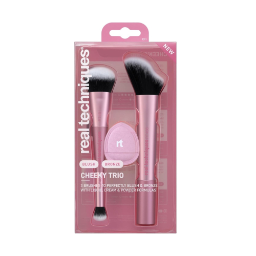 Real Techniques - Ensemble de pinceaux Cheeky Trio