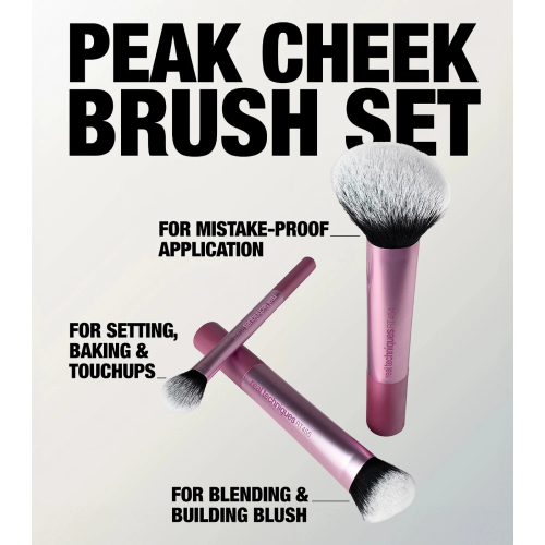 Real Techniques - Ensemble de pinceaux Peak Cheek