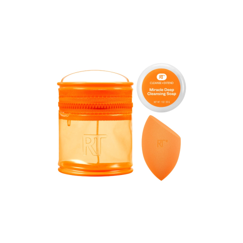 Real Techniques - Coffret éponge + nettoyant