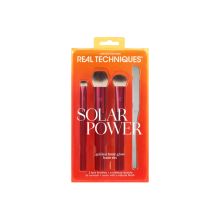 Real Techniques - *Solar Power* - Ensemble de pinceaux Golden hour Glow