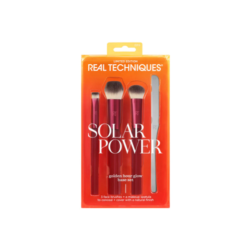 Real Techniques - *Solar Power* - Ensemble de pinceaux Golden hour Glow