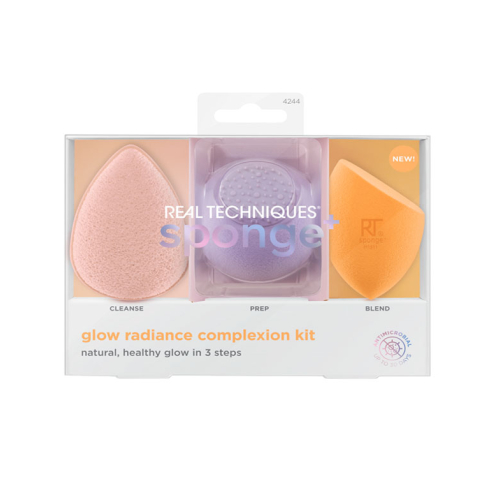 Real Techniques - *Sponge +* - Set d'éponges Glow Radiance Complexion Kit