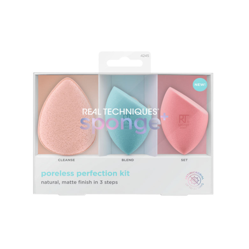 Real Techniques - *Sponge +* - Ensemble d'éponges Poreless Perfection Kit