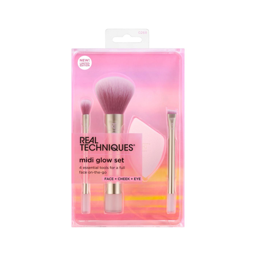 Real Techniques - *Sunrise to Sunset* - Ensemble de pinceaux Midi Glow