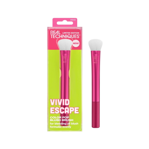 Real Techniques - *Vivid Escape* - Pinceau blush Color Pop - 421