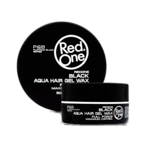 Red One - Cire coiffante Aqua Hair Wax - Black