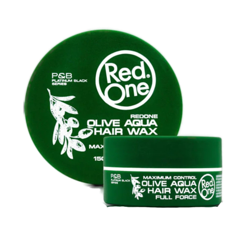 Red One - Cire coiffante Aqua Hair Wax - Olive