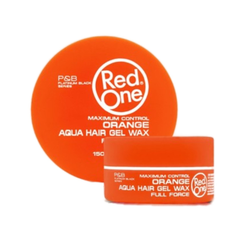 Red One - Cire coiffante Aqua Hair Wax - Orange