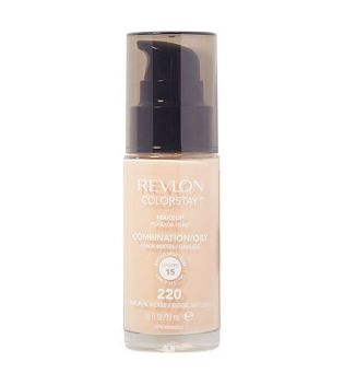 Revlon - teint liquide pour combinaison/Oily Skin ColorStay SPF15 - 220: Natural Beige