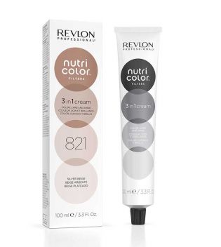 Revlon - Nutri Color Filters 3 en 1 Crème 100ml - 821: Beige Argent
