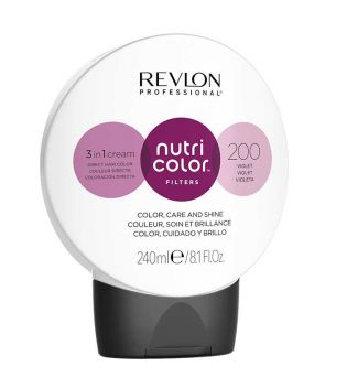 Revlon - Couleur Nutri Color Filters 3 en 1 Crème 240ml - 200: Violet
