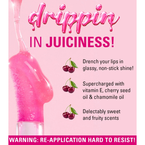 Revolution - Huile pour les lèvres Pout Lip - Honey Shimmer