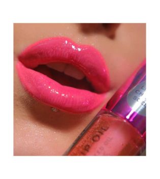 Revolution - Huile à lèvres Glaze Oil - Glam Pink