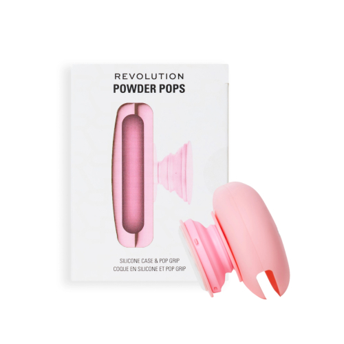 Revolution - Support adhésif pour téléphone portable Powder Pops - Pink