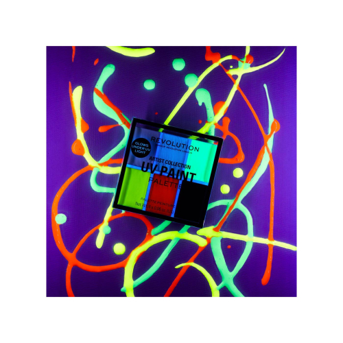 Revolution - *Artist Collection* - Palette de couleurs Aqua Ultraviolet UV Paint