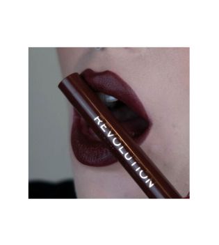 Revolution - Rouge à lèvres Velvet Kiss Lip Crayon - Vampire