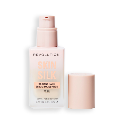 Revolution - Base de maquillage Skin Silk Serum Foundation - F0.2