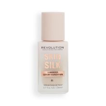 Revolution - Base de maquillage Skin Silk Serum Foundation - F1