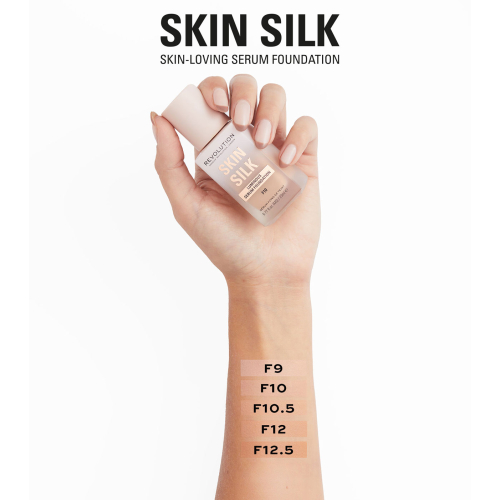 Revolution - Base de maquillage Skin Silk Serum Foundation - F10