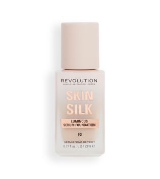 Revolution - Base de maquillage Skin Silk Serum Foundation - F3