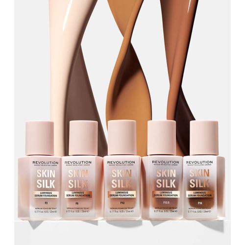 Revolution - Base de maquillage Skin Silk Serum Foundation - F5