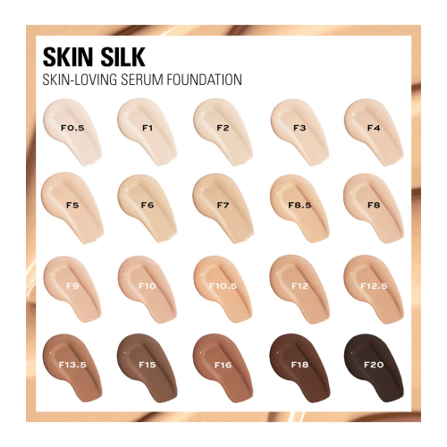 Revolution - Base de maquillage Skin Silk Serum Foundation - F7