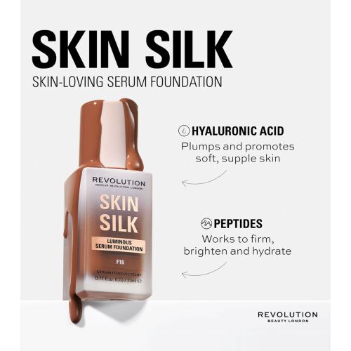 Revolution - Base de maquillage Skin Silk Serum Foundation - F7