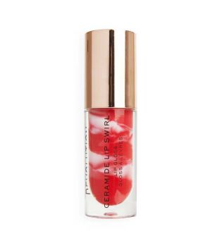 Revolution - Brillant à lèvres Ceramide Lip Swirl - Bitten red