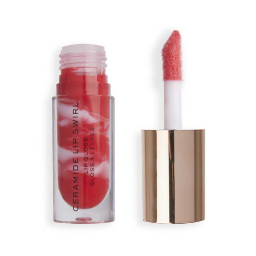 Revolution - Brillant à lèvres Ceramide Lip Swirl - Bitten red