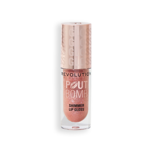 Revolution - Brillant à lèvres avec Shimmer Pout Bomb - Shimmer Nude