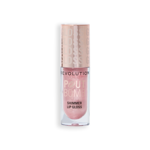 Revolution - Brillant à lèvres avec Shimmer Pout Bomb - Shine Pink