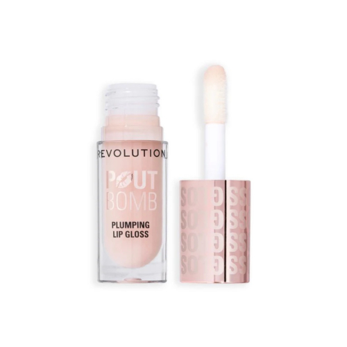 Revolution - Brillant à lèvres volumateur Pout Bomb - Milky Sheer Holo
