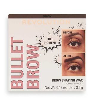 Revolution - Cire à sourcils Bullet Brow - Ebony