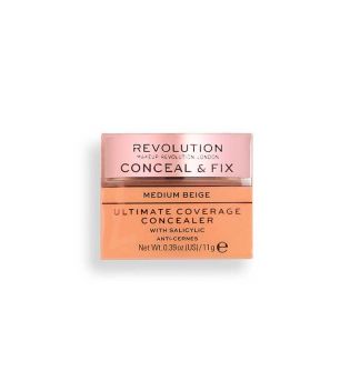 Revolution - Correcteur  Ultimate Coverage Conceal & Fix - Medium Beige
