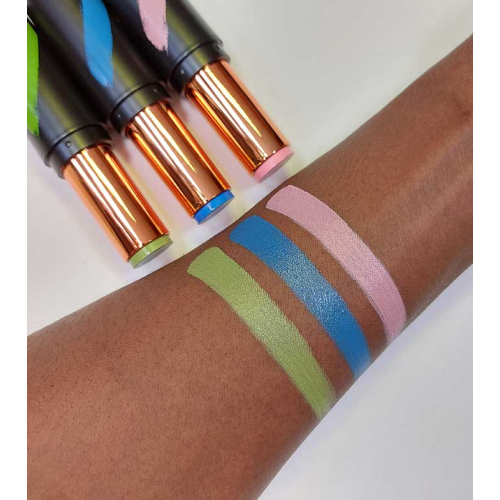 Revolution - *Creator* - Bâtons de maquillage artistique Fast Base Paint Sticks - Rose, bleu et vert