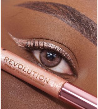 Revolution  - Eyeliner liquide Super Flick - Rose Gold