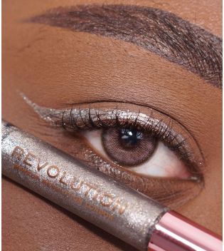 Revolution  - Eyeliner liquide Super Flick - Silver